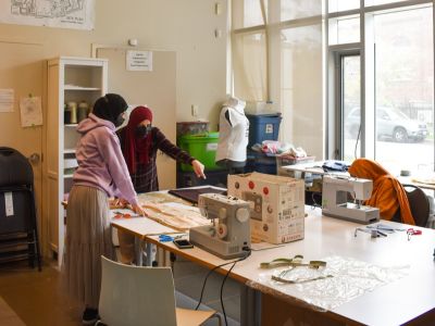 new regent park sewing studio for neighborhood women